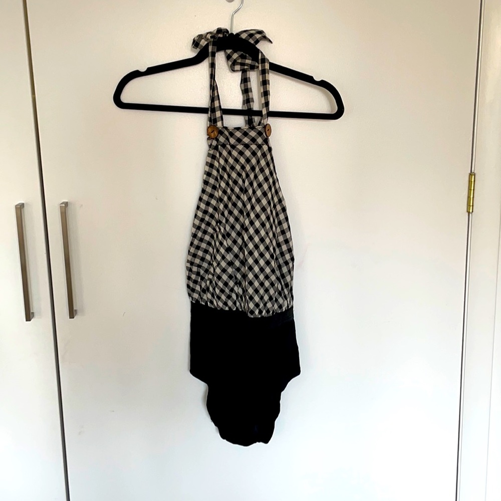 Free People halter bodysuit